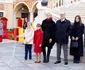 Charlene și Albert de Monaco împreună cu copiii, Prințesa Stephanie și fiica ei, Camille