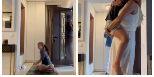 Elena Udrea momentul revederii cu fetita sa FOTO Captură video 