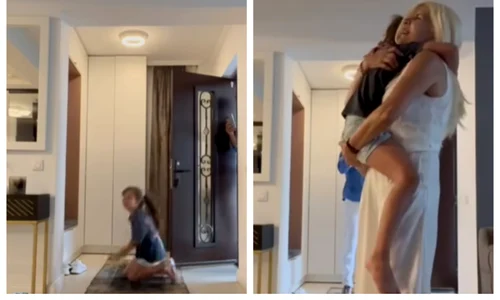 Elena Udrea momentul revederii cu fetita sa FOTO Captură video 