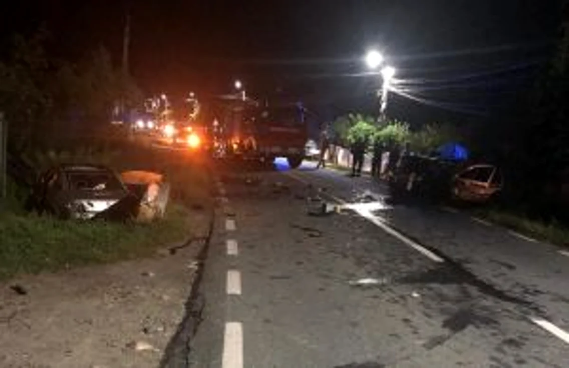 Accident mortal în Băile Olăneşti - Vâlcea pe DN 64 A Foto Adevărul