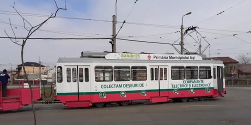 tramvaiul reciclării iaşi