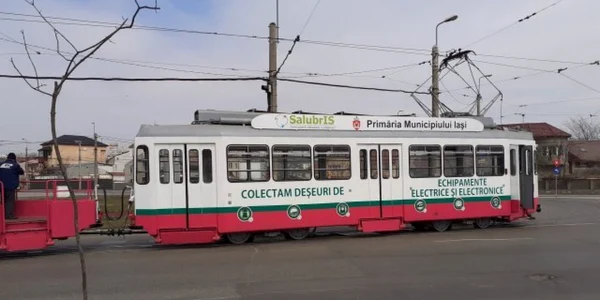 tramvaiul reciclării iaşi