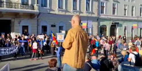 cluj protest restrictii