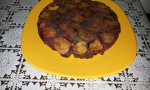 prajitura rasturnata cu prune 1 jpeg
