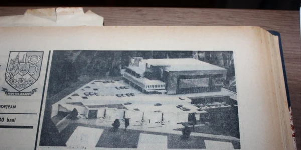 ARTicol despre descoperirea bazinelor de gaz ale Braşovului FOTO Muzeul Casa Mureşenilor