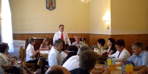 Constituirea consiliului local la Jibou