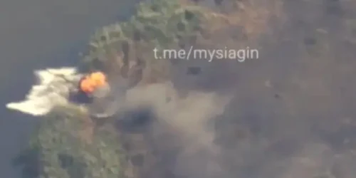 distrugere tanc rusesc mina FOTO captura video telegram webp