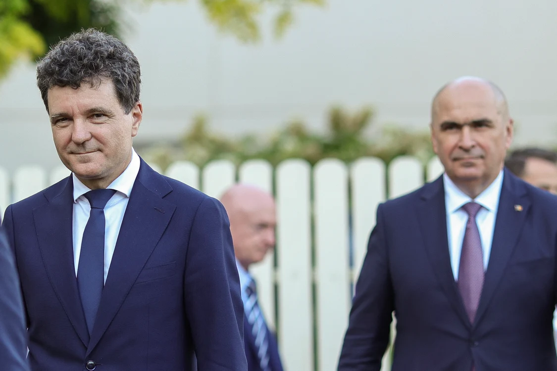 Nicusor Dan și Ilie Bolojan / INQUAM Photos Alexandru Busca