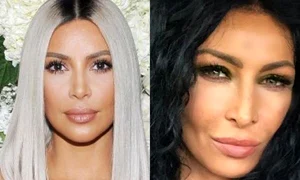 În opinia esteticienilor, până şi Kim Kardashian a ajuns să aibă un look mai natural decât al Mihaelei Rădulescu jpeg