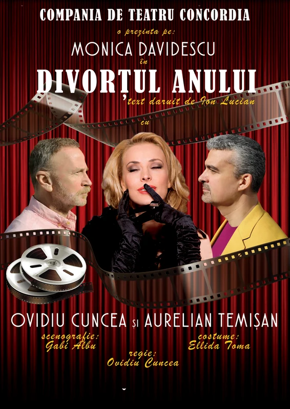 Monica și Aurelian joacă împreună în aceeași piesă de teatru
