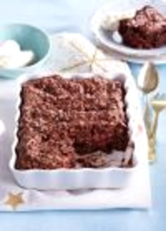 Budincă de orez cu ciocolată