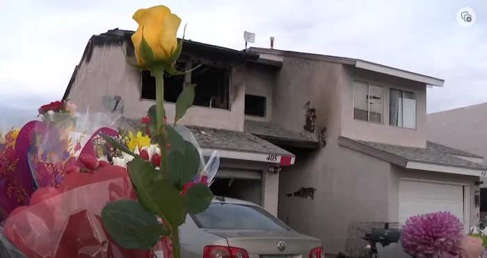 Cinci copii au murit în incendiu. FOTO captura video YouTube 12 News