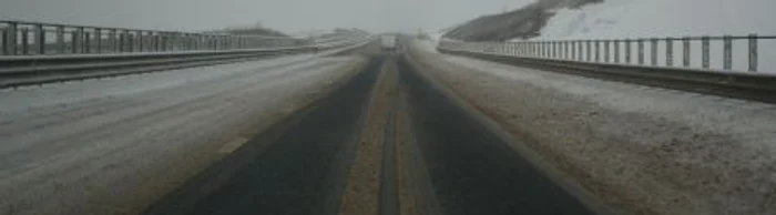 Autostrada A3 înzăpezită