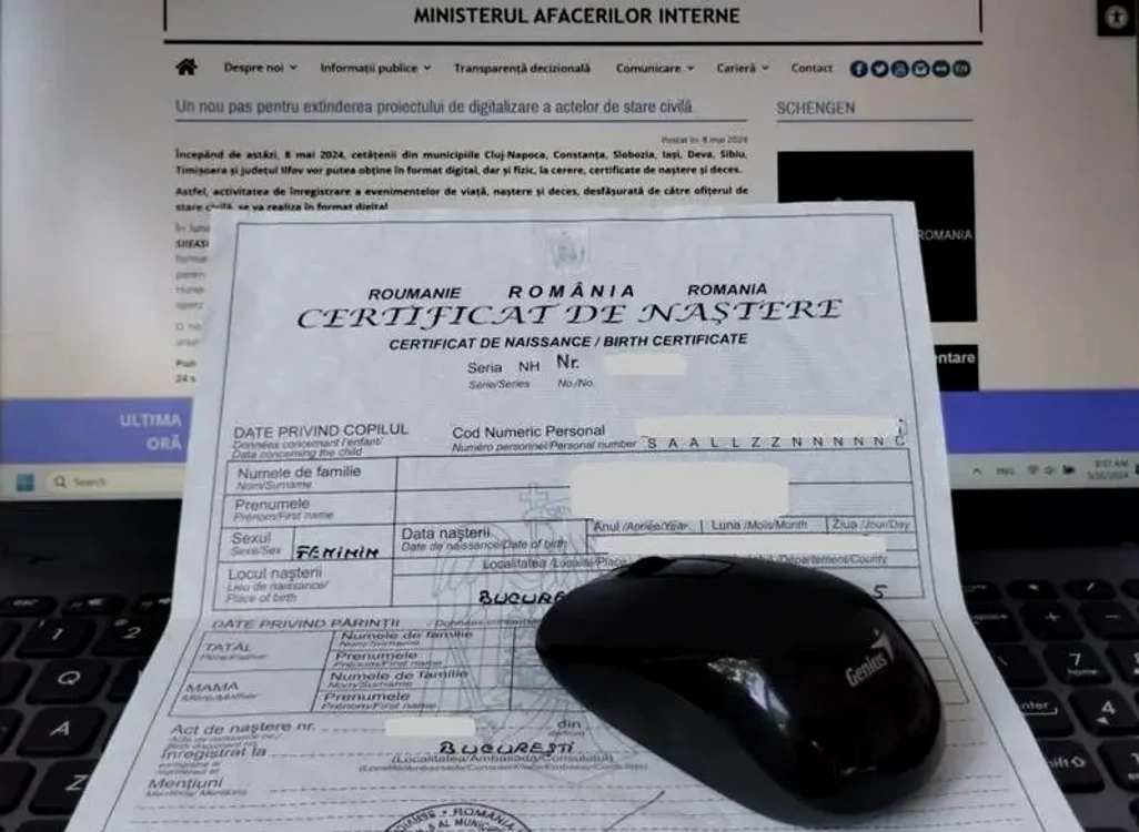 Greșeala care îți poate anula certificatul de naștere, căsătorie sau deces. 
