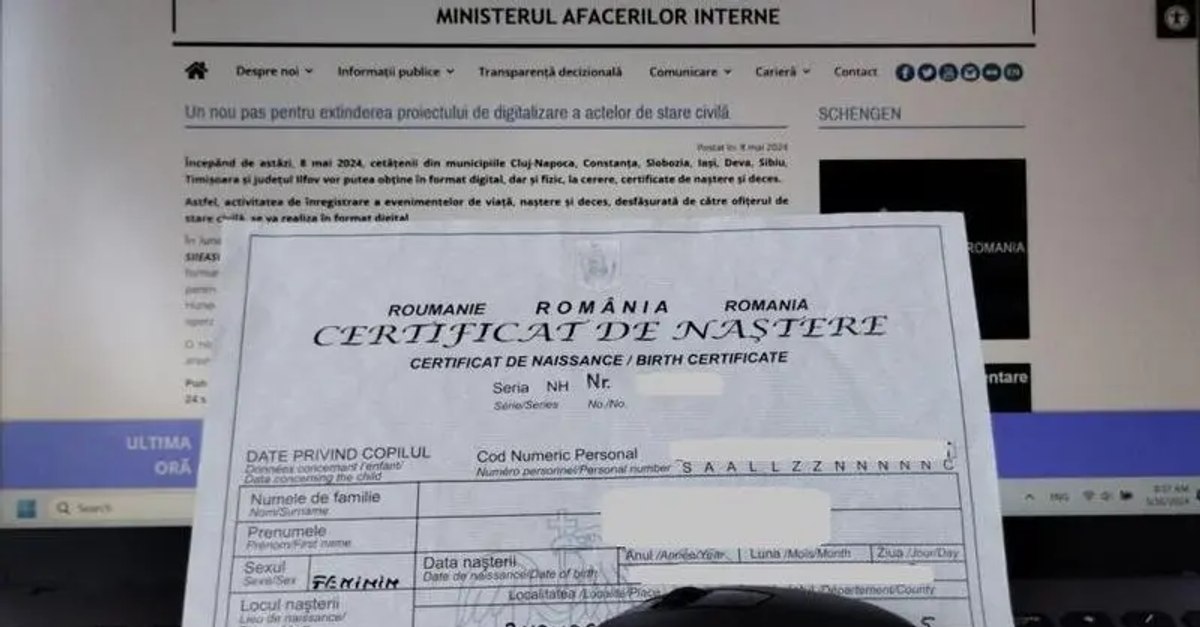 Greșeala care duce la anularea certificatelor de stare civilă