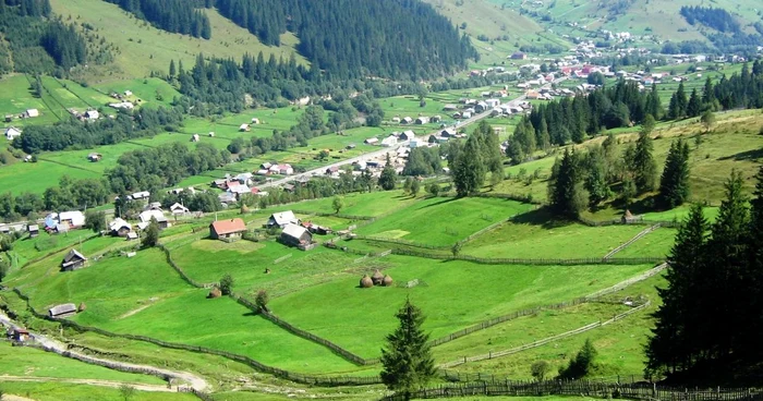 Comuna-muzeu Ciocăneşti. FOTO: Adevărul