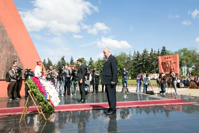 9 mai chisinau nicolae timofti chiril gaburici