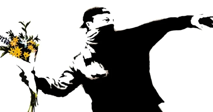 Chipul adevărat al artistului Bansky nu a fost cunoscut pentru multă vreme, fiind deconspirat de presă
