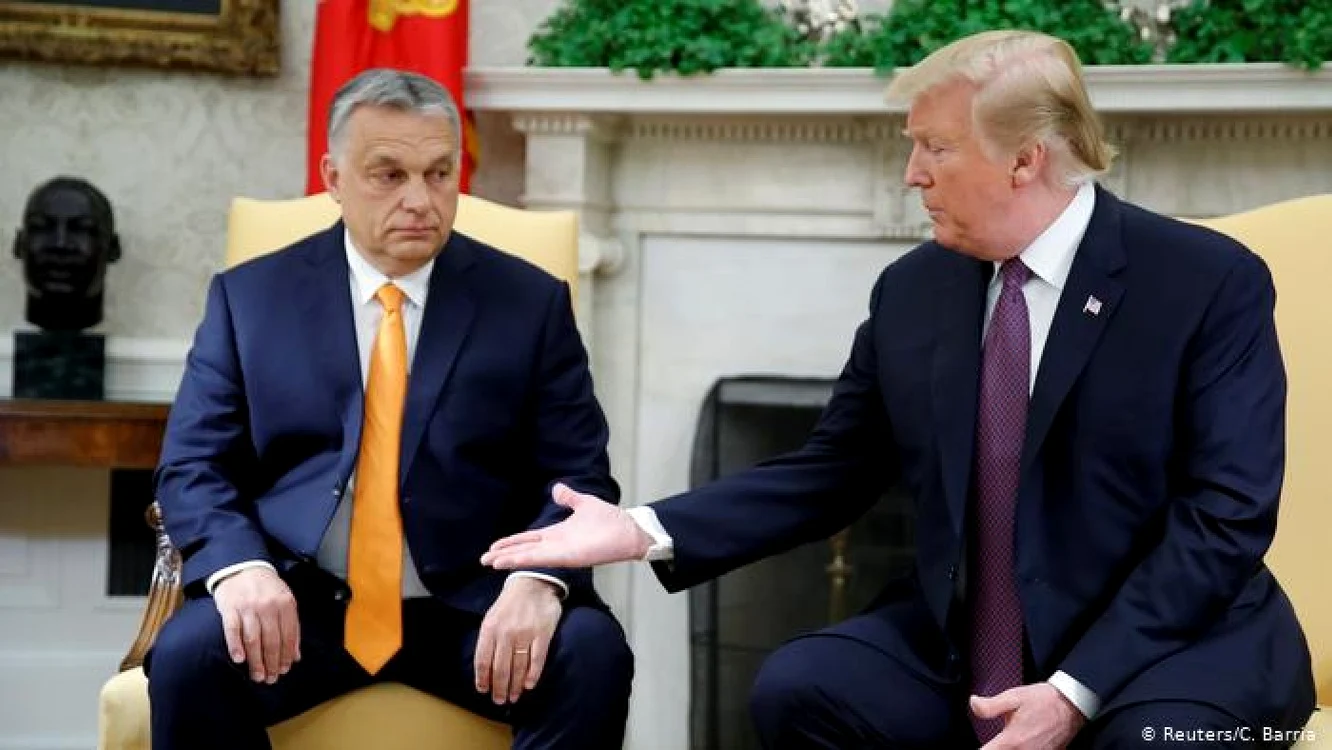 Viktor Orban, încă fericit de victoria lui DOnald Trump/ FOTO:EPA/EFE