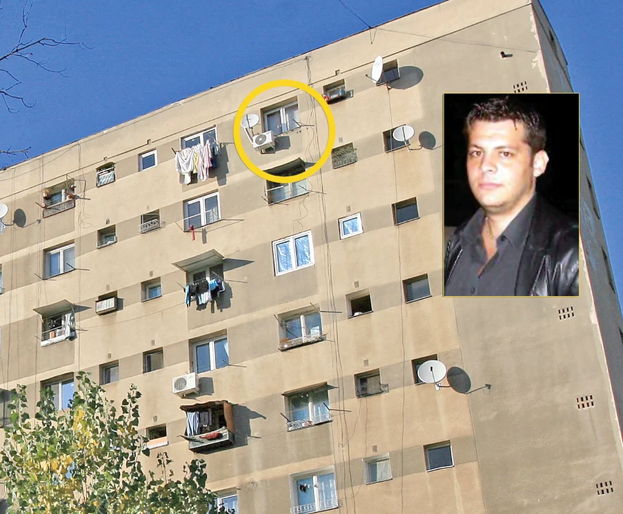 
    În garsoniera de la ultimul etaj a locuit Dragoş până a fost reţinut de poliţişti  