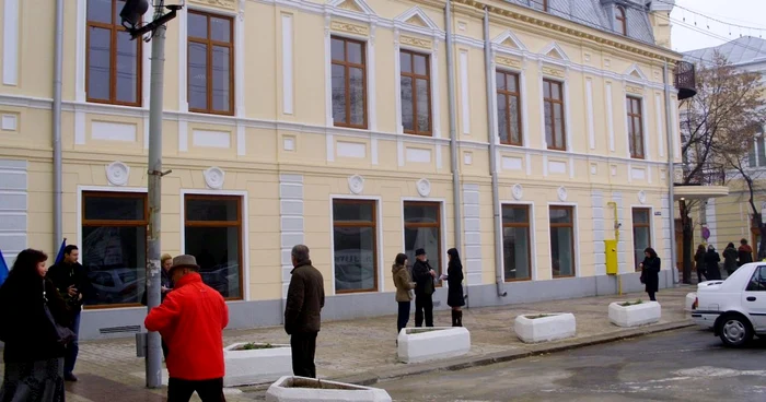 Clădirea în care funcționează Centrul de Creație a fost de curând inaugurată