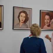 expozitia mria tanase chipuri la biblioteca judeteana olt   foto centrul judetean de cultura si arta dolj jpg