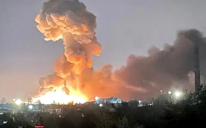 Bombardamente violente în apropiere de Odesa - foto Profimedia