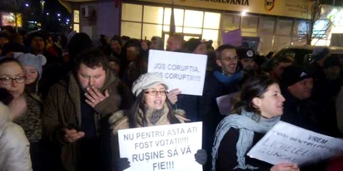 protest alba iulia