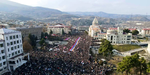 Proteste la Stepanakert  FOTO Twitter jpg