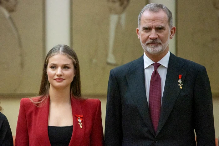 Regele Felipe și Prințesa Leonor foto profimedia jpg