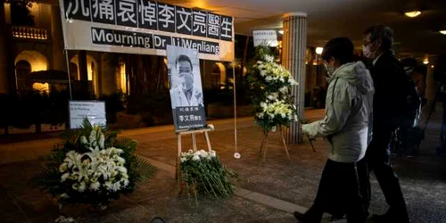 Doctorul chinez care a încercat să avertizeze autorităţile a murit FOTO EPA-EFE