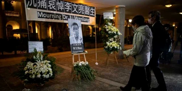 Doctorul chinez care a încercat să avertizeze autorităţile a murit FOTO EPA-EFE
