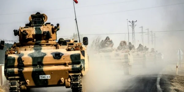Tancuri turcesti in Siria FOTO AFP