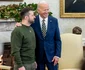 Volodimir Zelenski, primit la Casa Albă de Jill Biden și Joe Biden