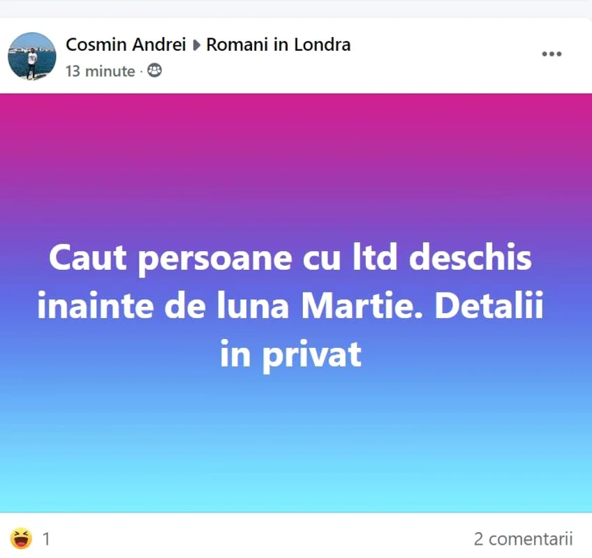 Ce metode folosesc românii din UK ca să-şi înşele conaţionalii pe timp de pandemie Foto Octavian Herţa