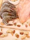 assortment raw protein sources including meat seafood eggs nuts jpg