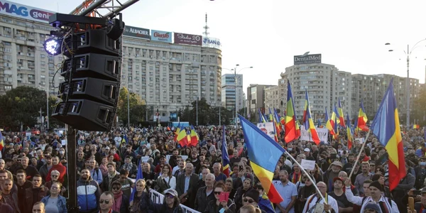 Proteste antivaccin în Bucureşti. FOTO Inquam Photos / Octav Ganea