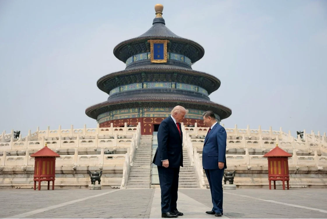 Donald Trump și Xi Jinping au vizitat împreună Templul Cerului /FOTO:X