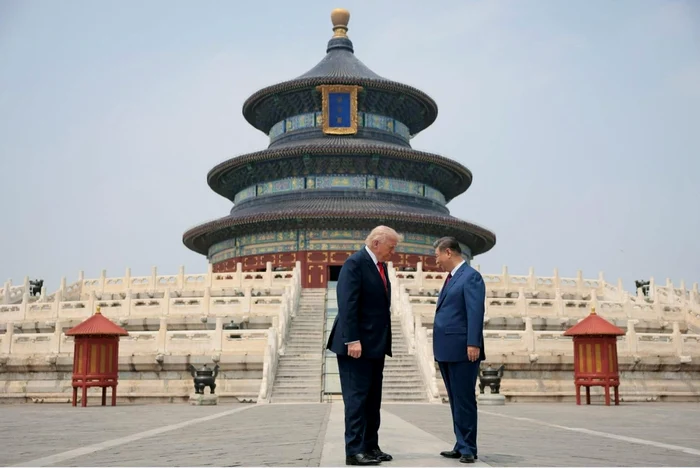 Donald Trump și Xi Jinping au vizitat împreună Templul Cerului /FOTO:X