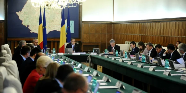 guvern victor ponta liviu dragnea gabriel oprea foto gov.ro