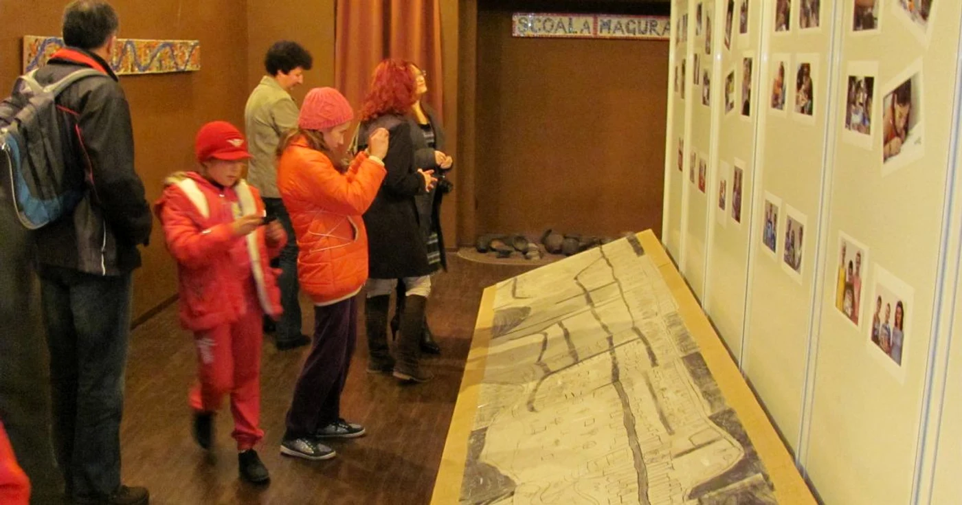 Copiii au vizitat expozitia
