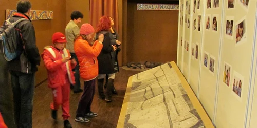 Copiii au vizitat expozitia