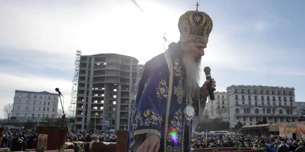 ÎPS Teodosie - slujbă Bobotează - Constanţa - 6 ian 2020 / FOTO Inquam Photos / Octav Ganea