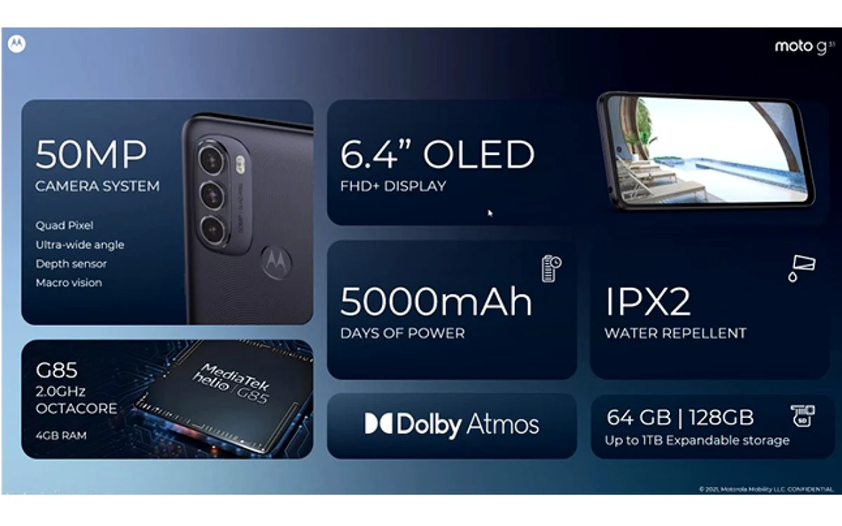 Motorola moto g31