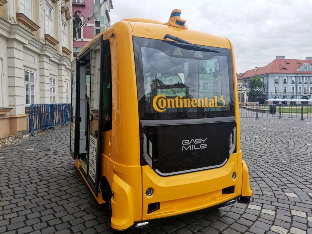 Prima maşină complet autonomă care circulă în Timişoara 