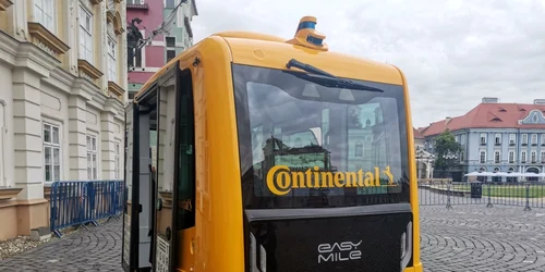 Prima maşină complet autonomă care circulă în Timişoara 
