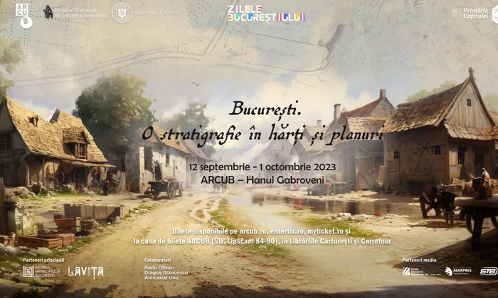 Expoziția  „București. O stratigrafie în hărți și planuri”