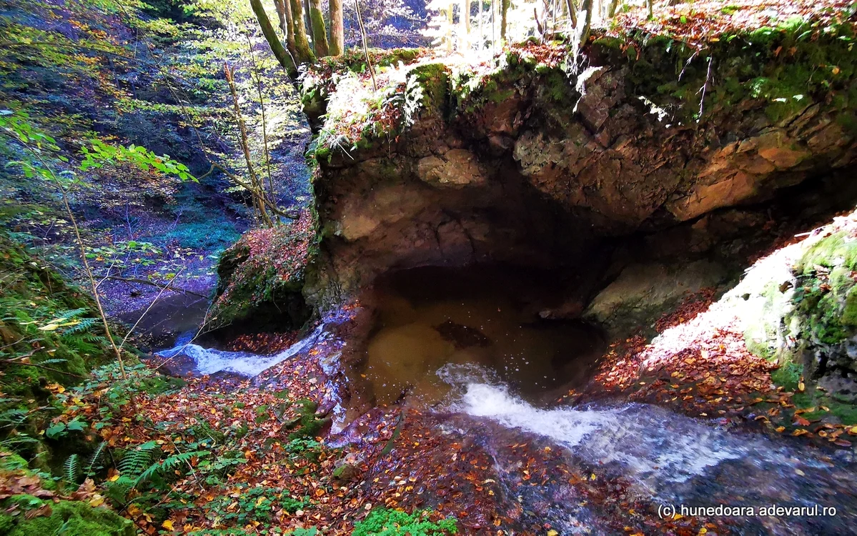 Cascada din Valea Rea. Foto: Daniel Guță