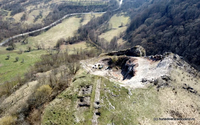 cetatea dacica ardeu foto daniel guta adevarul