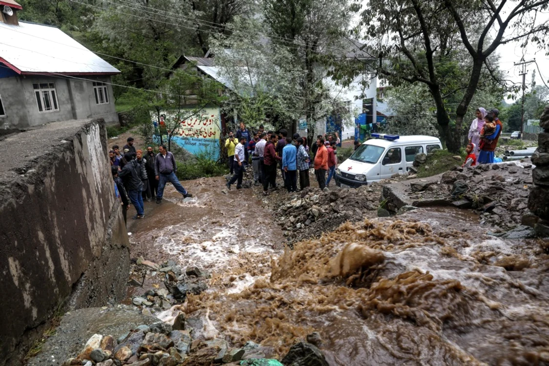 O serie de inundații catastrofale au lovit India în ultimele zile FOTO EPA EFE